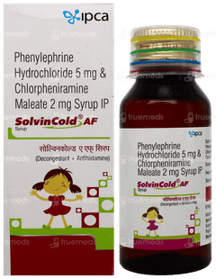 Solvincold Af Syrup 60ml